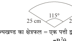कक्षा 10 गणित पाठ 11 वृत्तों से सम्बन्धित क्षेत्रफल चित्र 10