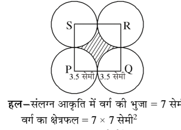 कक्षा 10 गणित पाठ 11 वृत्तों से सम्बन्धित क्षेत्रफल चित्र 24