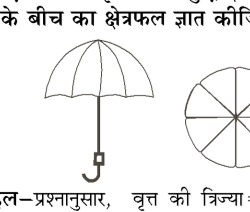 कक्षा 10 गणित पाठ 11 वृत्तों से सम्बन्धित क्षेत्रफल चित्र 9