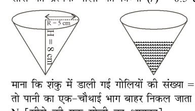 कक्षा 10 गणित पाठ 12 पृष्ठीय क्षेत्रफल और आयतन चित्र 17