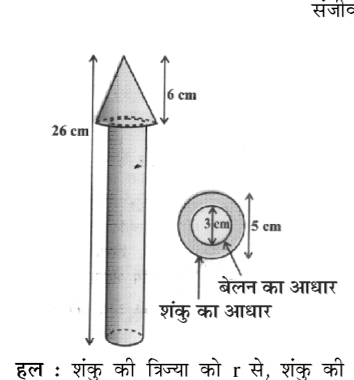 कक्षा 10 गणित पाठ 12 पृष्ठीय क्षेत्रफल और आयतन चित्र 28