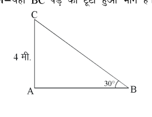 कक्षा 10 गणित पाठ 9 त्रिकोणमिति के कुछ अनुप्रयोग चित्र 31