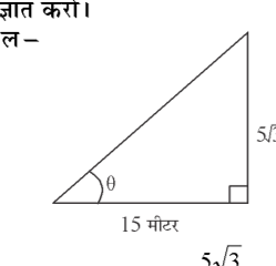 कक्षा 10 गणित पाठ 9 त्रिकोणमिति के कुछ अनुप्रयोग चित्र 39