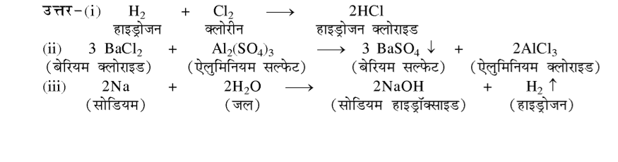 कक्षा 10 विज्ञान पाठ 1 रासायनिक अभिक्रियाएँ एवं समीकरण चित्र 1