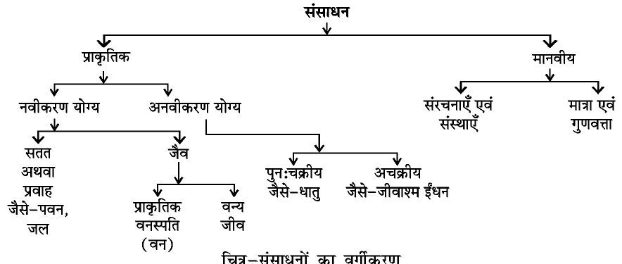 कक्षा 10 सामाजिक विज्ञान पाठ 6 संसाधन एवं विकास चित्र 3