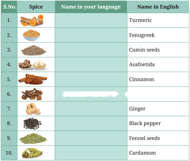 Spices That Heal Us Diagram 1