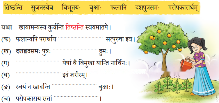 वृक्षाः सत्पुरुषाः इव Diagram 4