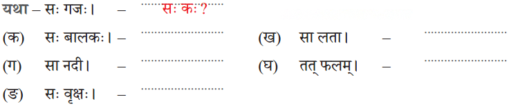 एषः कः एषा का एतत् किम् Diagram 9