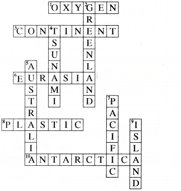 Oceans and Continents Diagram 2