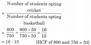 NCERT Solutions For Class 6 Maths Chapter 12 Ratios and Proportions