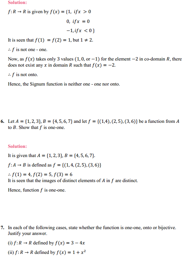 NCERT Solutions for Class 12 Maths Chapter 1 Relations and Functions Ex 1.2 6