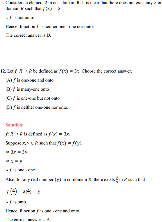 NCERT Solutions for Class 12 Maths Chapter 1 Relations and Functions Ex 1.2 11