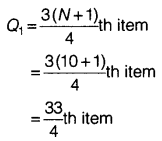 Statistics for Economics Class 11 NCERT Solutions Chapter 6 Measures of Dispersion Q5.1