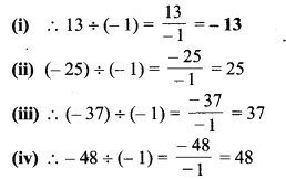 MP Board Class 7th Maths Solutions Chapter 1 पूर्णांक Ex 1.3 