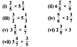 MP Board Class 7th Maths Solutions Chapter 2 भिन्न एवं दशमलव Ex 2.3 3