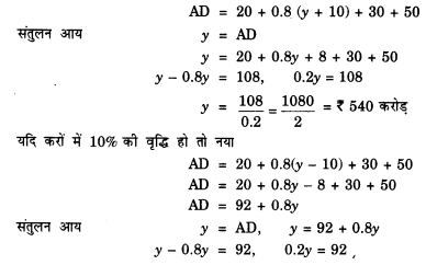 NCERT Solutions for Class 12 Macroeconomics Chapter 5 Government Budget and Economy (Hindi Medium) saq 20