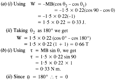 NCERT Solutions for Class 12 Physics Chapter 5 Magnetism and Matter 5