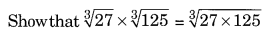 Cubes and Cube Roots NCERT Extra Questions for Class 8 Maths Q10