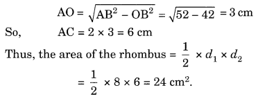 Mensuration NCERT Extra Questions for Class 8 Maths Q22.1