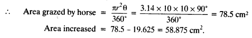 NCERT Solutions for Class 10 Maths Chapter 12 Areas Related to Circles Ex 12.2 9a