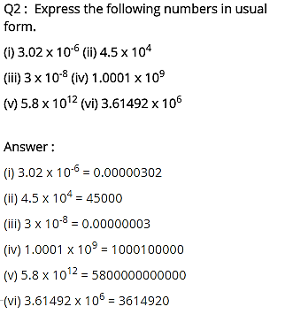 NCERT Solutions for Class 8 Maths Chapter 12 Exponents and Powers Ex 12.2 q-2