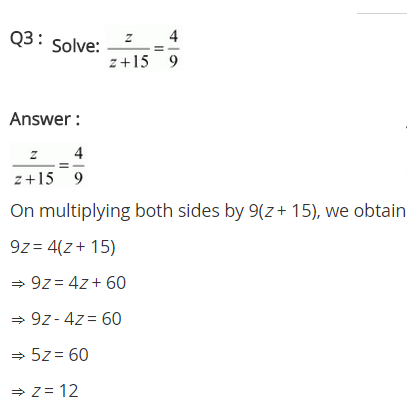 NCERT Solutions for Class 8 Maths Chapter 2 Linear Equations in One Variable Ex 2.6 q-3