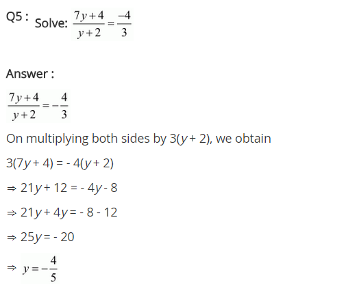 NCERT Solutions for Class 8 Maths Chapter 2 Linear Equations in One Variable Ex 2.6 q-5