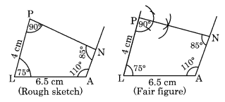 NCERT Solutions for Class 8 Maths Chapter 4 Practical Geometry Ex 4.3 Q1.1