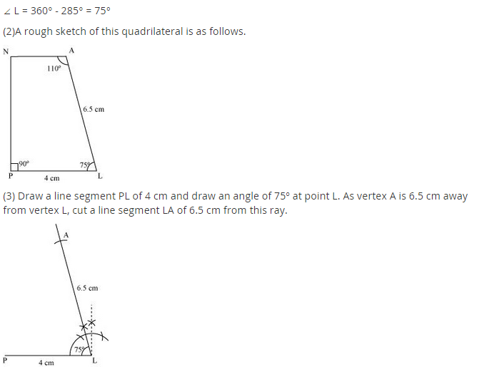 NCERT Solutions for Class 8 Maths Chapter 4 Practical Geometry Ex 4.3 A1.3