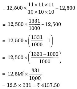 NCERT Solutions for Class 8 Maths Chapter 8 Comparing Quantities Ex 8.3 Q3.1