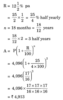 NCERT Solutions for Class 8 Maths Chapter 8 Comparing Quantities Ex 8.3 Q9