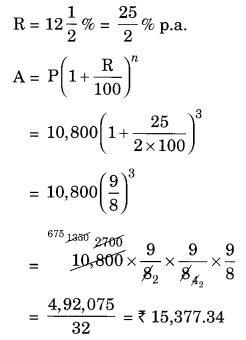 NCERT Solutions for Class 8 Maths Chapter 8 Comparing Quantities Ex 8.3 Q1