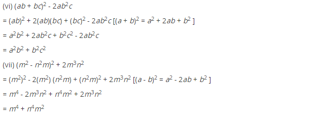 NCERT Solutions for Class 8 Maths Chapter 9 Algebraic Expressions and Identities Ex 9.5 q-4.1