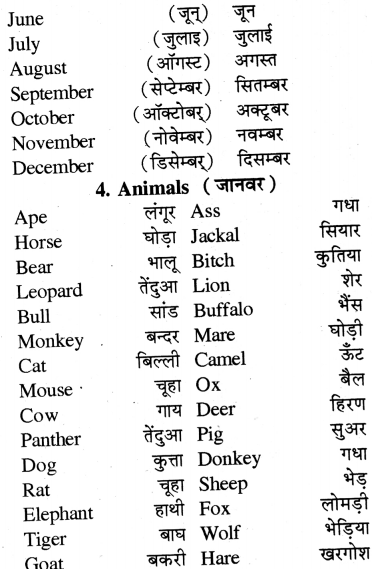 RBSE Class 7 English Application Writing 3